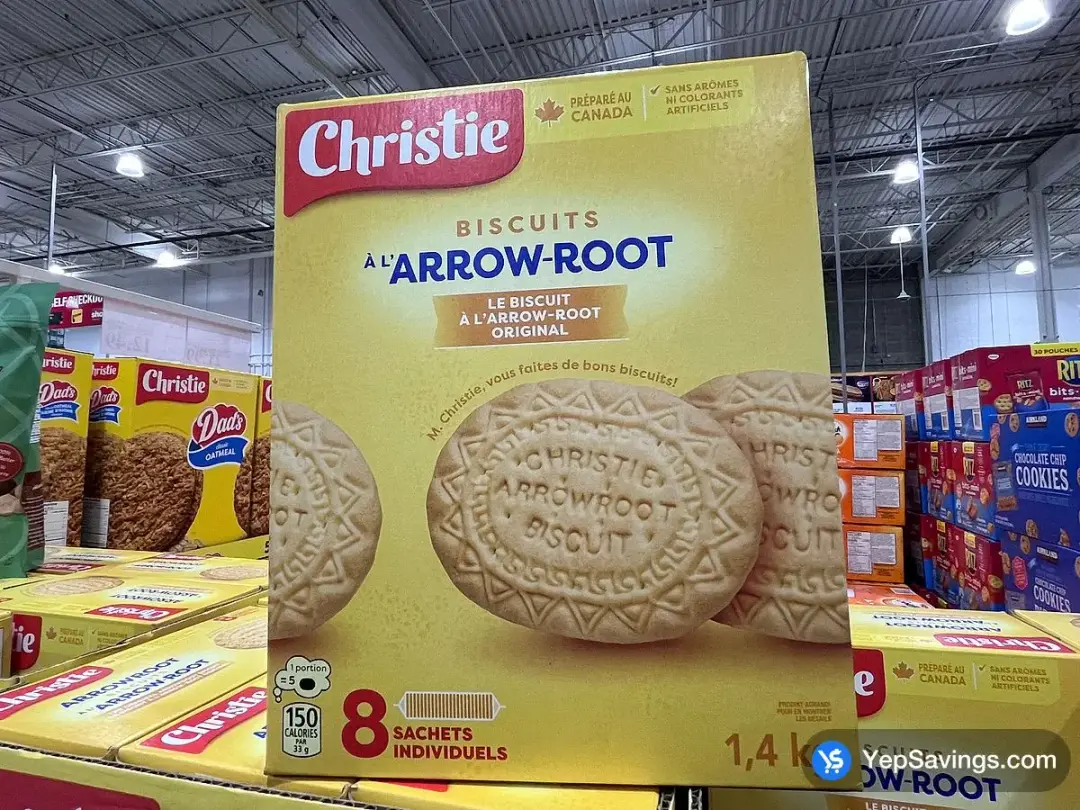 CHRISTIE ARROWROOT BISCUITS 1.4 kg - Costco Canada (ITM 107038)