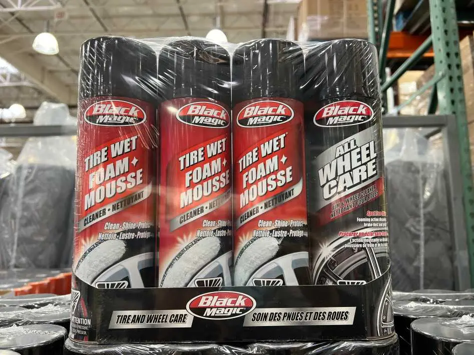 BLACK MAGIC TIRE/WHEEL CARE PACK OF 4 - Costco Canada (ITM 1279405)