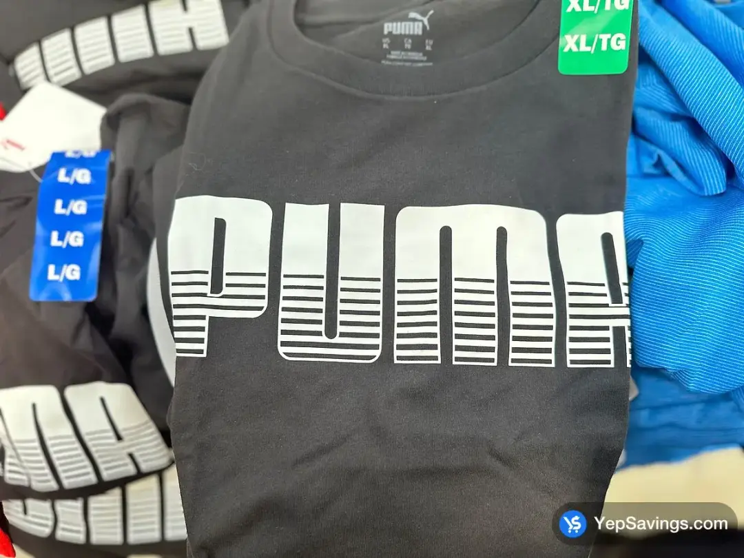 PUMA T - SHIRT MENS SIZES S - XXL - Costco Canada (ITM 1042220)