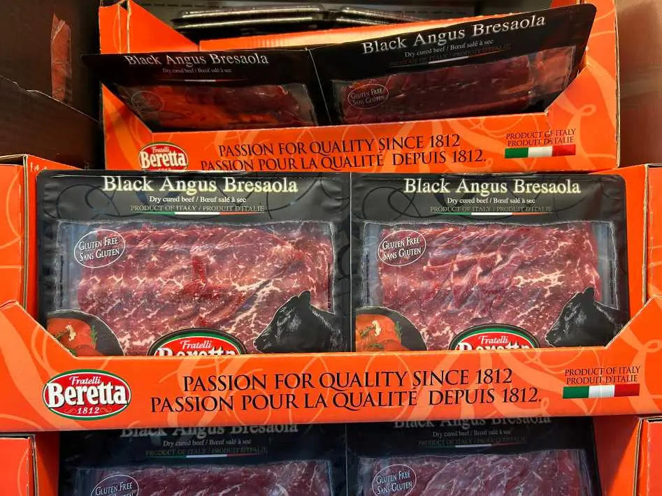 BERETTA BLACK ANGUS BRESAOLA 2 x 100 g - Costco Canada (ITM 1188651)