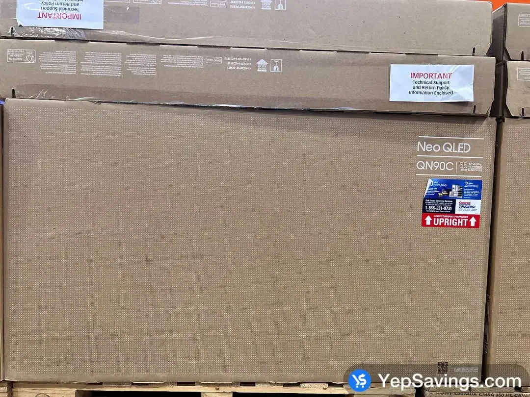 SAMSUNG 55QN90C 55 " CLASS ( 54.5 " DIAG ) 4K UHD NEO QLED LCD TV - Costco Canada (ITM 5409155)