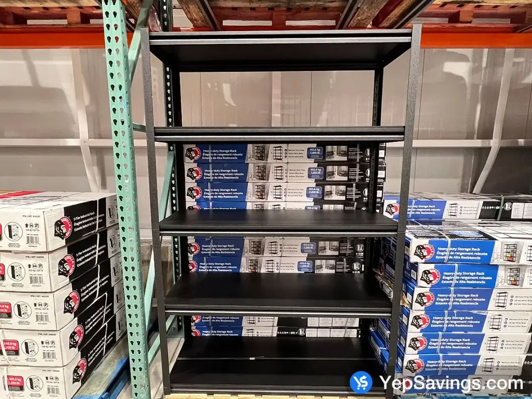 COSTCO GORILLA STORAGE RACK 5 TIER – (ITM 1600205)