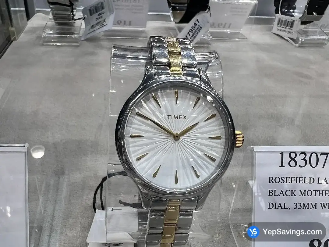 TIMEX LADIES WHITE DIAL, 36MM TW2V06500VQ - Costco Canada (ITM 1289827)