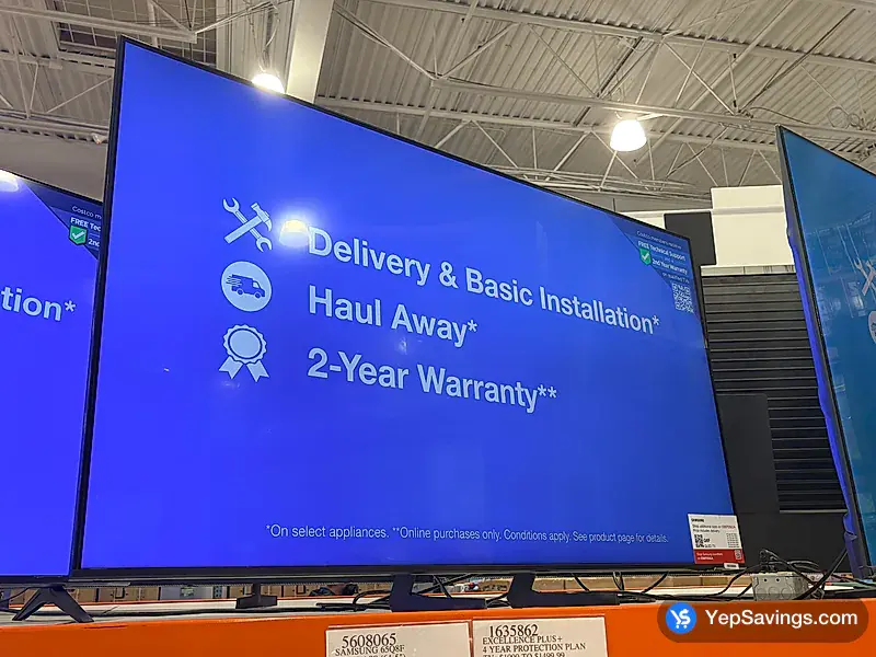 Costco SAMSUNG 65Q8F 65 " CLASS ( 64.5 " ) 4K UHD QLED TV