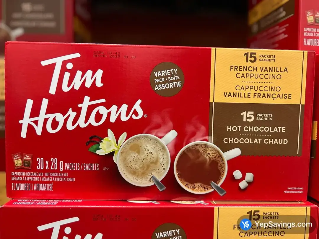 TIM HORTONS HOT CHOCOLATE 30x28g - Costco Canada (ITM 1451851)