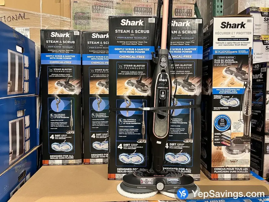 SHARK STEAM & SCRUB SANITIZING MOP - Costco Canada (ITM 1758521)