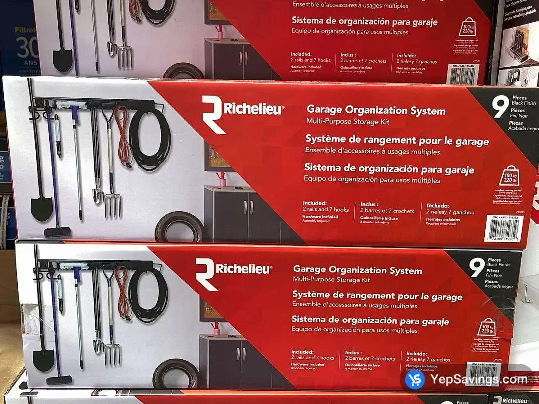 RICHELIEU ORGANIZATION SYSTEM 9 PIECES - Costco Canada (ITM 1116322)