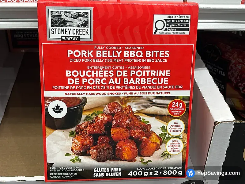 Costco STONEY CREEK PORK BELLY BBQ BITES 2 x 400g