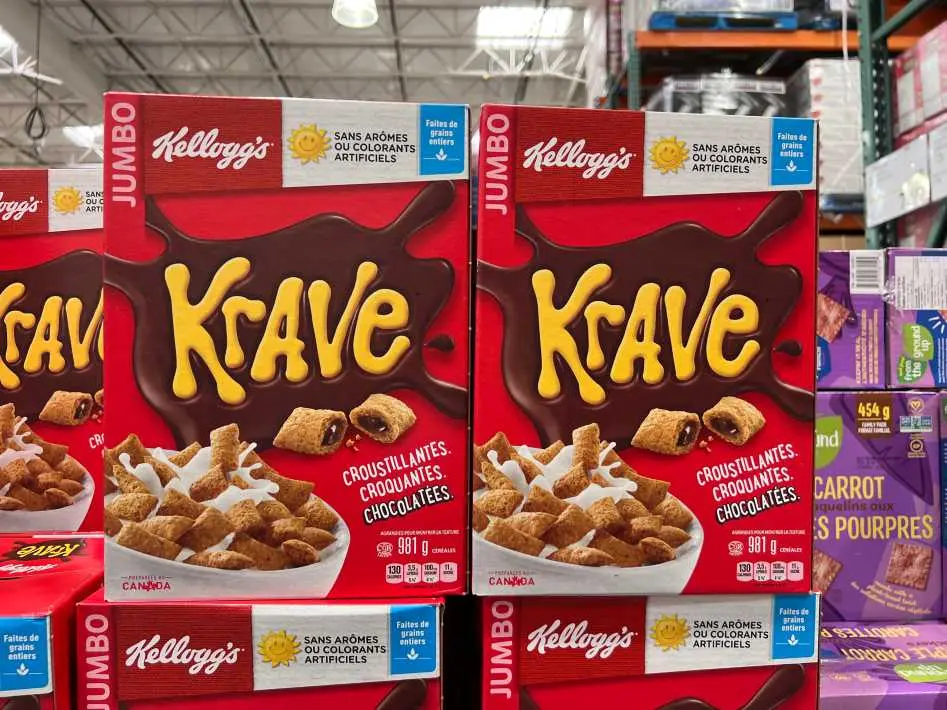 KELLOGG'S KRAVE CHOCOLATE 981 g - Costco Canada (ITM 1560497)