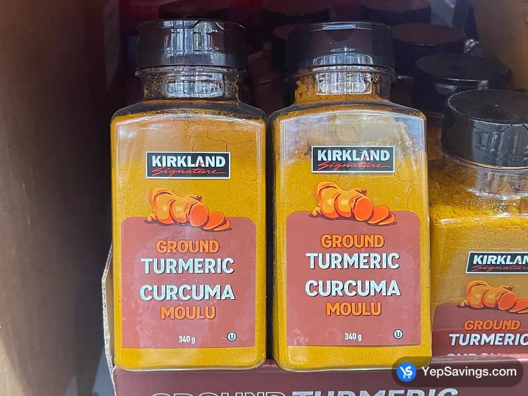 KIRKLAND SIGNATURE GROUND TURMERIC 340 g - Costco Canada (ITM 1157899)
