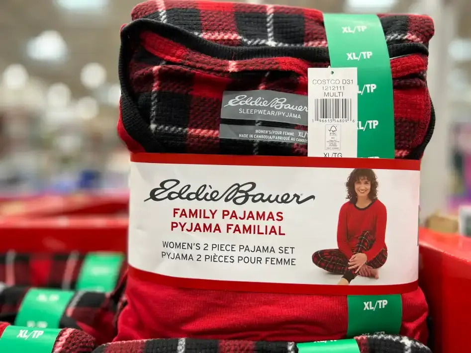 EDDIE BAUER FAMILY SLEEP SET 2PC LADIES SIZES S-XXL - Costco Canada (ITM 1212111)