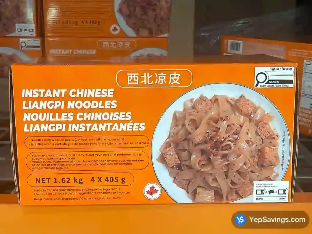 Costco LOVE ME SWEET LIANGPI NOODLES 4 x 405 g