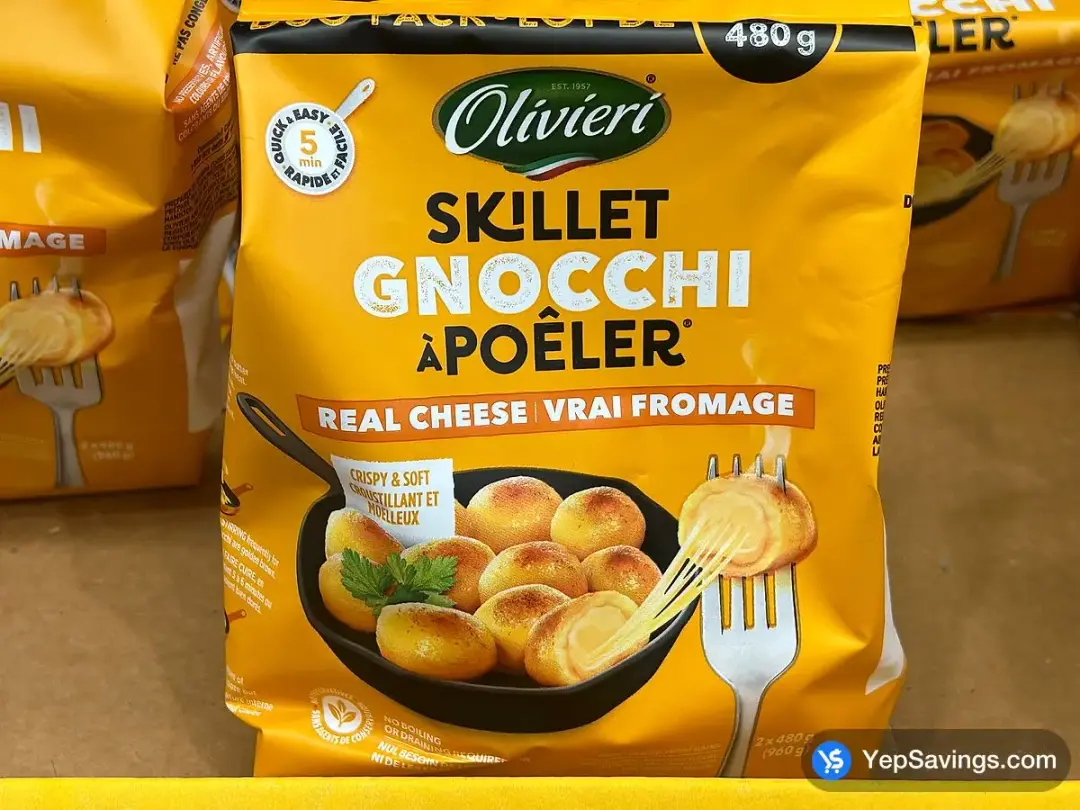 OLIVIERI SKILLET GNOCCHI 2 x 480 g - Costco Canada (ITM 2268256)