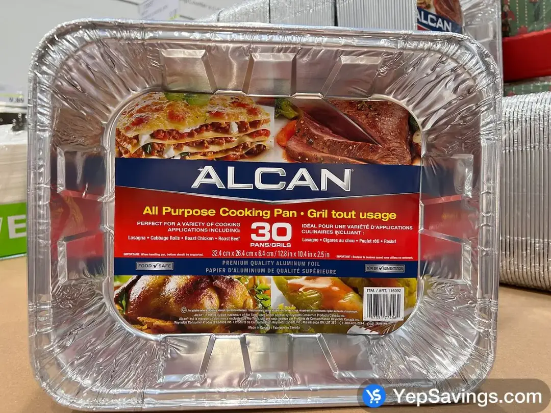 ALCAN ALL PURPOSE COOKING PACK OF 30 - Costco Canada (ITM 116092)
