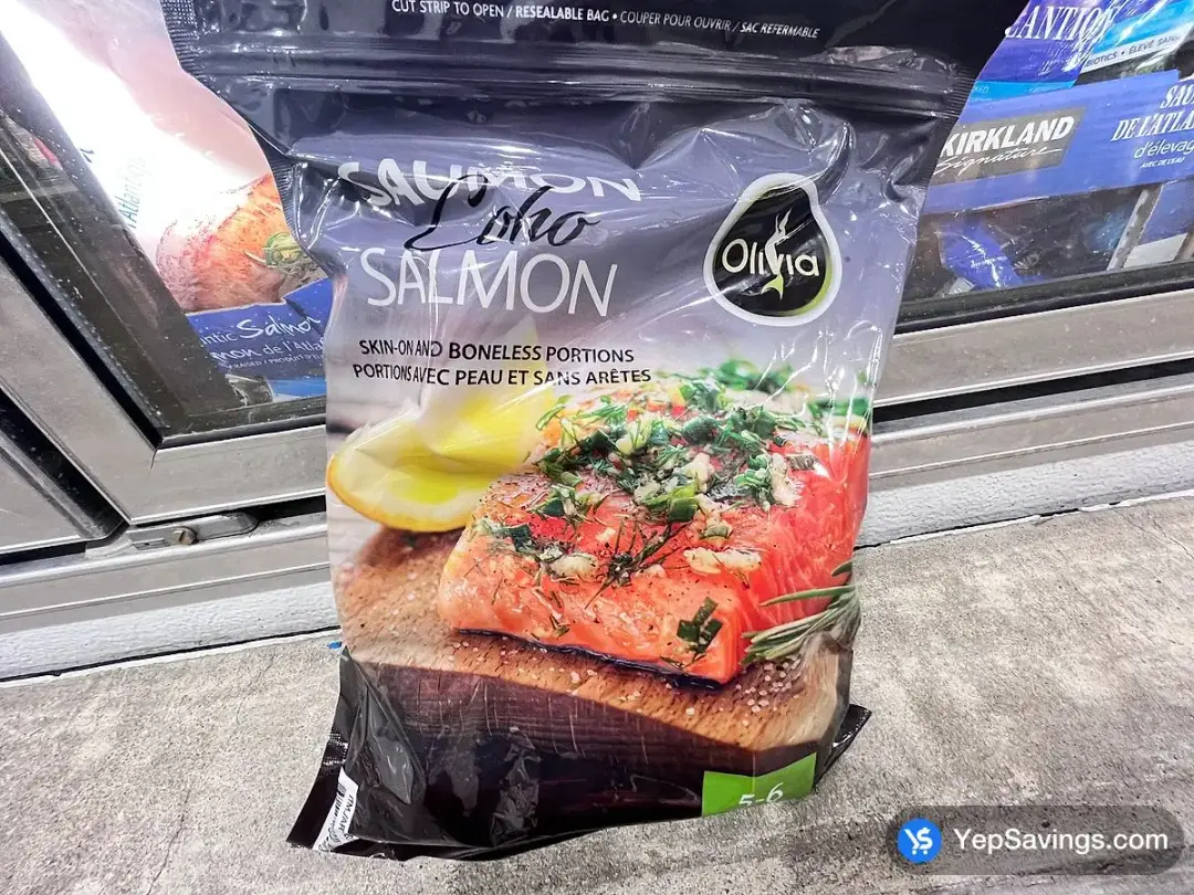 OLIVIA COHO SALMON 907 g - Costco Canada (ITM 1201837)