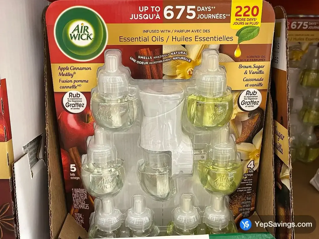 AIR WICK SCENTED OIL 9 REFILLS - Costco Canada (ITM 1316244)