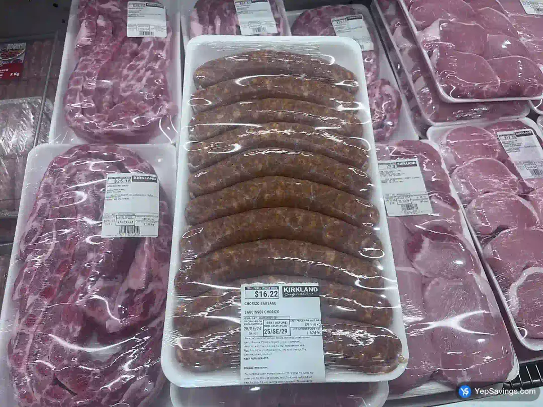 CHORIZO SAUSAGE - Costco Canada (ITM 10149)