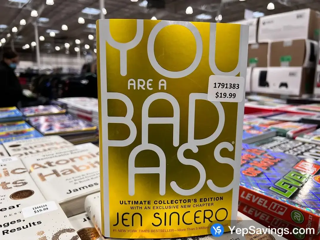 YOU ARE A BADASS JEN SINCERO #1 NEW YORK TIMES BESTSELLER-More Than 5 Million Copies Sold - Costco Canada (ITM 1791383)