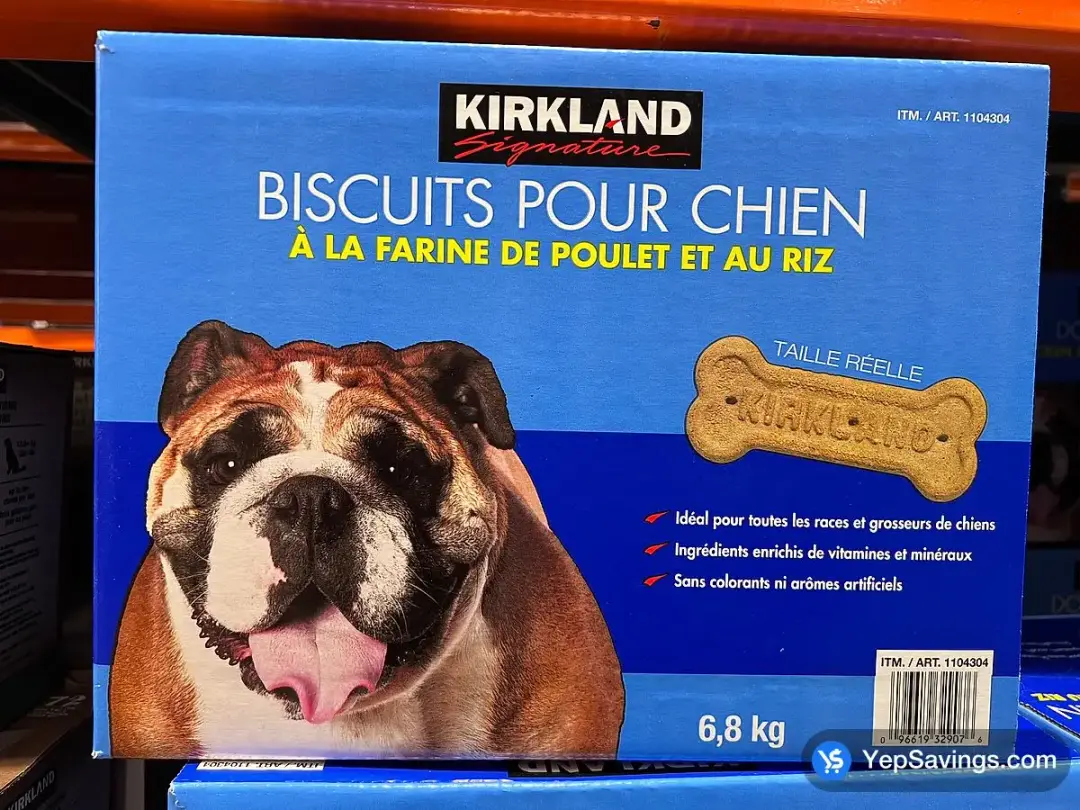 KIRKLAND SIGNATURE DOG BISCUITS 6.79 kg - Costco Canada (ITM 1104304)
