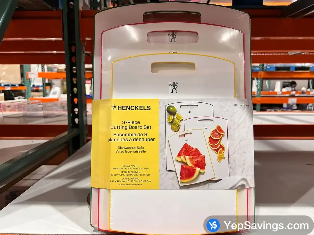 HENCKELS CUTTING BOARDS 3 PIECES - Costco Canada (ITM 1740960)
