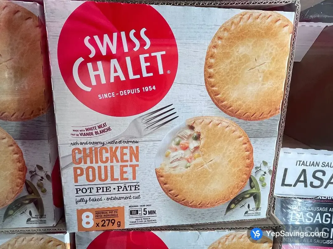 SWISS CHALET CHICKEN POT PIE 8X2798 - Costco Canada (ITM 1173025)