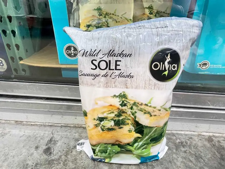OLIVIA WILD ALASKAN SOLE 1.13 kg - Costco Canada (ITM 1275746)