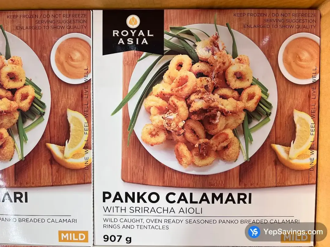 PANKO CALAMARI W.SRIRACHA 907 g - Costco Canada (ITM 1138474)