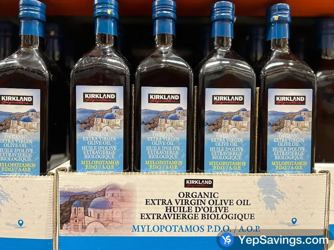 KIRKLAND SIGNATURE ORG MYLOPOTAMOS EVOO 1 L - Costco Canada (ITM 1162282)