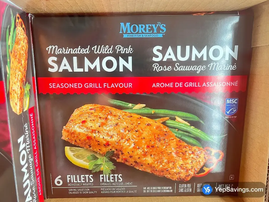 MOREY'S WILD PINK SALMON 850 g - Costco Canada (ITM 364234)