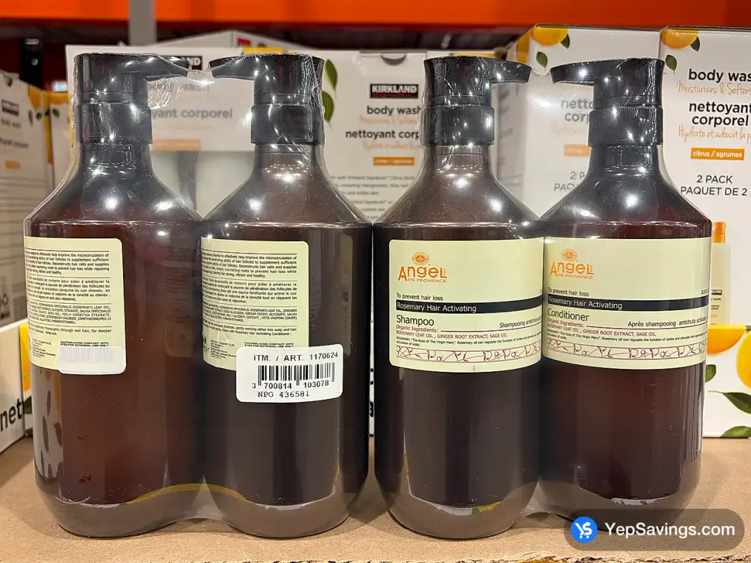 ANGEL EN PROVENCE SHAMPOO & CONDITIONER 2 x 800 mL - Costco Canada (ITM 1170624)