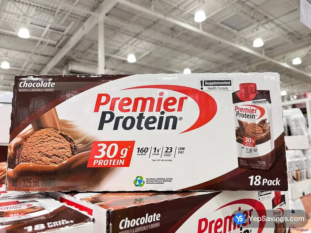 PREMIER NUTRITION PROTEIN SHAKE 18 x 325 mL - Costco Canada (ITM 485090)