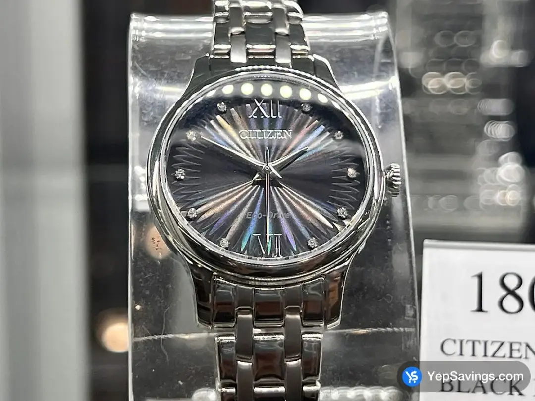 CITIZEN LADIES BLACK DIAL, 31MM EM0891-58E - Costco Canada (ITM 1804703)