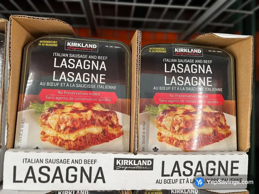 KIRKLAND SIGNATURE SAUSAGE AND BEEF 2 x 1.5 kg - Costco Canada (ITM 1295911)