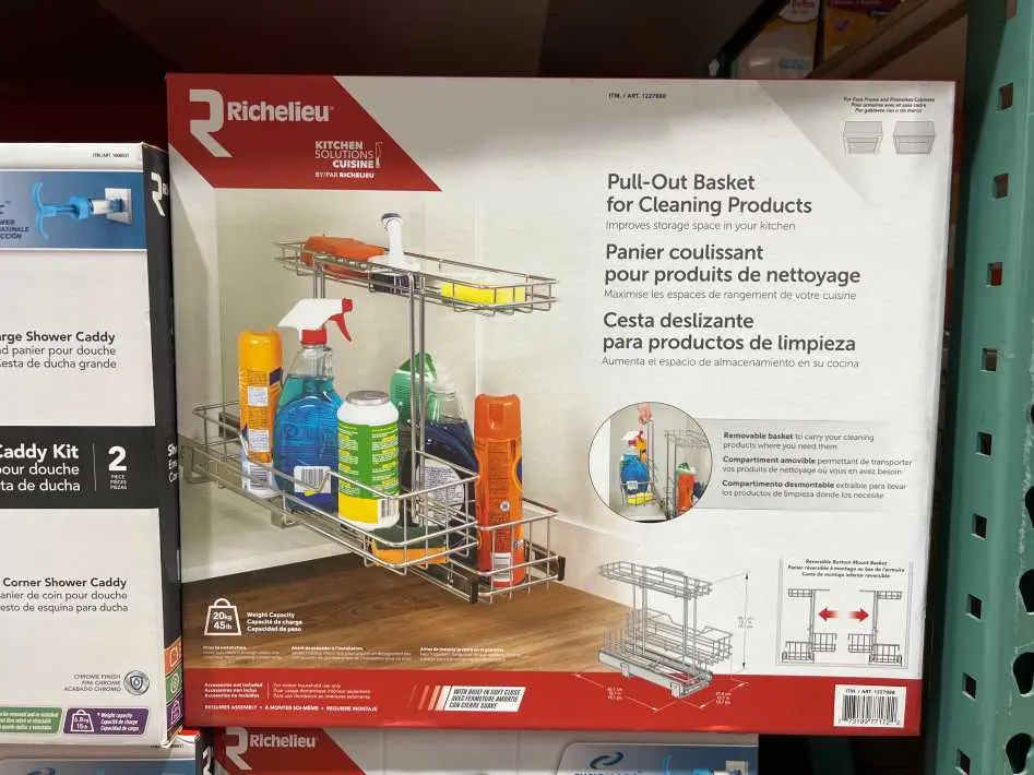 RICHELIEU PULL-OUT BASKET 18x6x15 - Costco Canada (ITM 1227888)