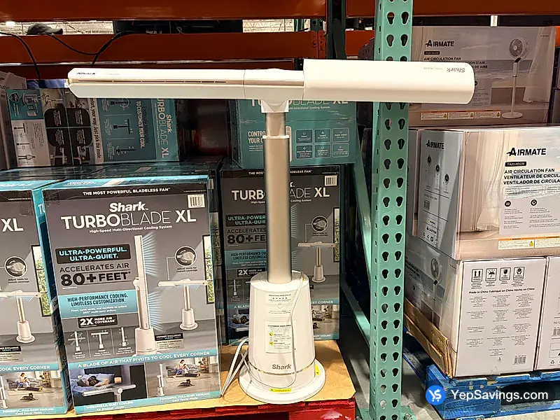 Costco SHARK TURBOBLADE XL ULTRA BLADELESS TOWER FAN