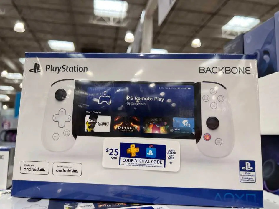 BACKBONE ONE IOS PS EDITION MOBILE GAMING CONTROL - Costco Canada (ITM 3568200)