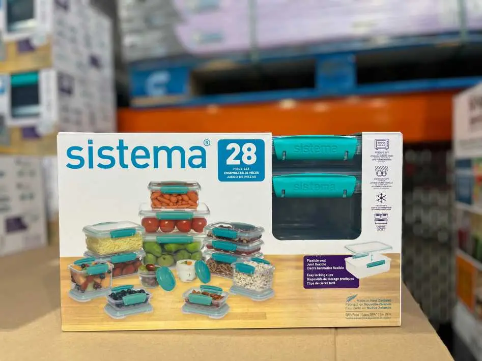 SISTEMA FOOD STORAGE SET 28 PIECE - Costco Canada (ITM 1033087)