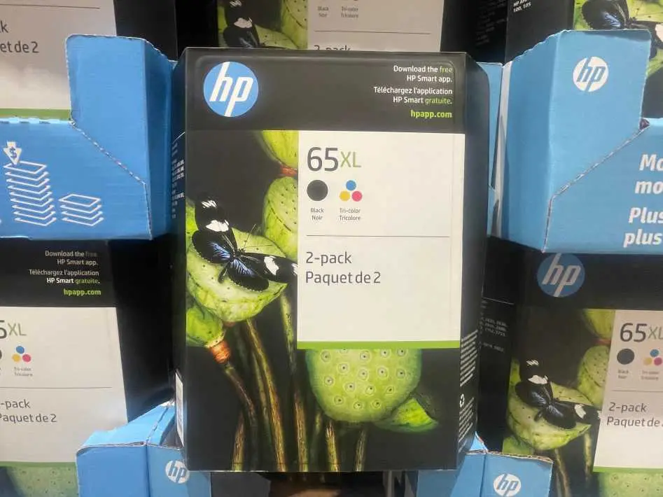 HP 65XL INK CARTRIDGES PACK OF 1 TRI / 1 BLK - Costco Canada (ITM 1068448)