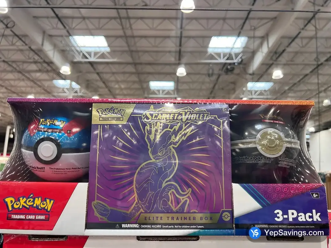 POKEMON SCARLET & VIOLET ELITE TRAINER BOX - Costco Canada (ITM 1048818)