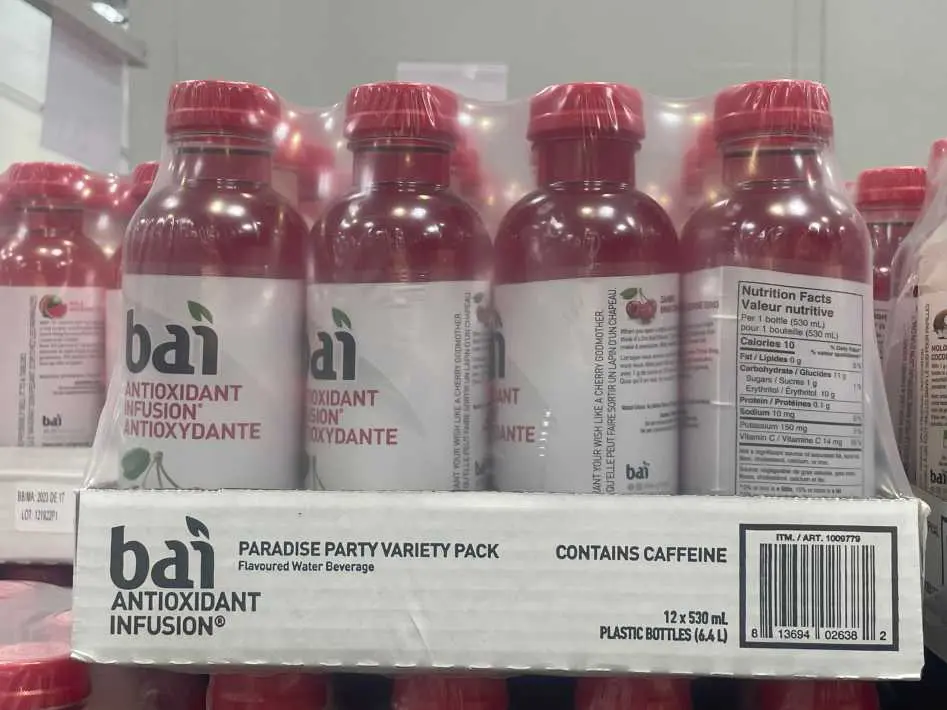 BAI VITAMIN WATER 12 x 530 mL - Costco Canada (ITM 1009779)