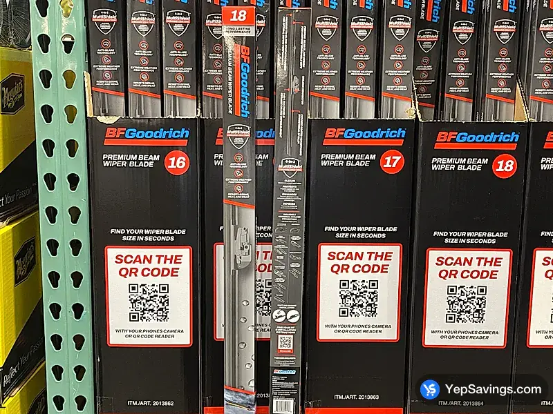 Costco BF GOODRICH BEAM WIPER BLADES 16 in. to 28 in.