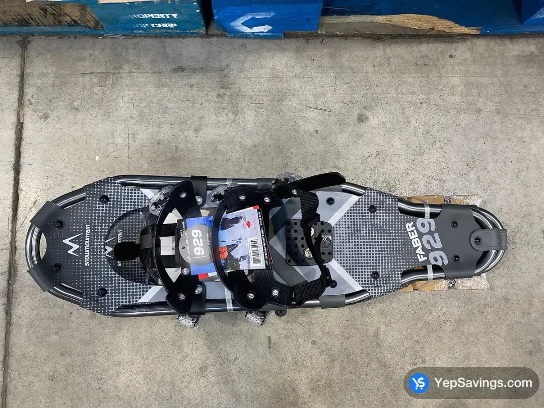 FABER SNOW SHOES + 8x21 , 8x26 , 9x29 - Costco Canada (ITM 1657714)