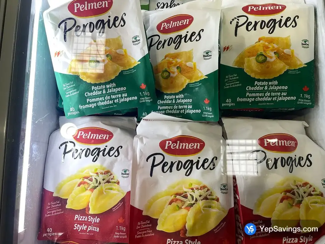 PELMEN FOODS PEROGIES 2X1.1KG CHOICE OF 2 - Costco Canada (ITM 1694477)
