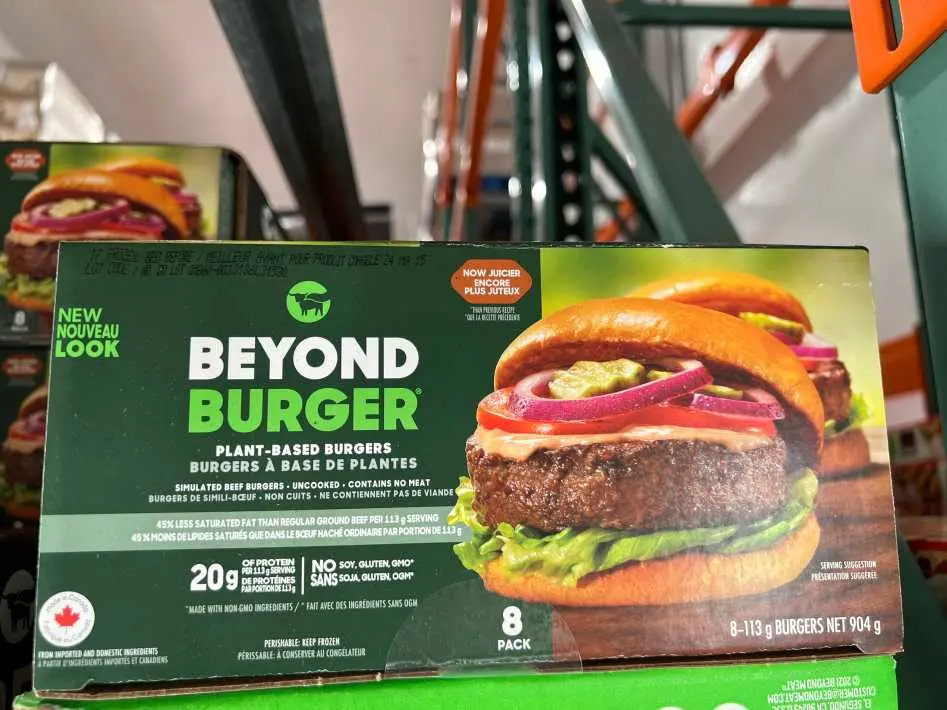BEYOND MEAT PLANT BASED BURGER 8 X 113 g - Costco Canada (ITM 2338620)