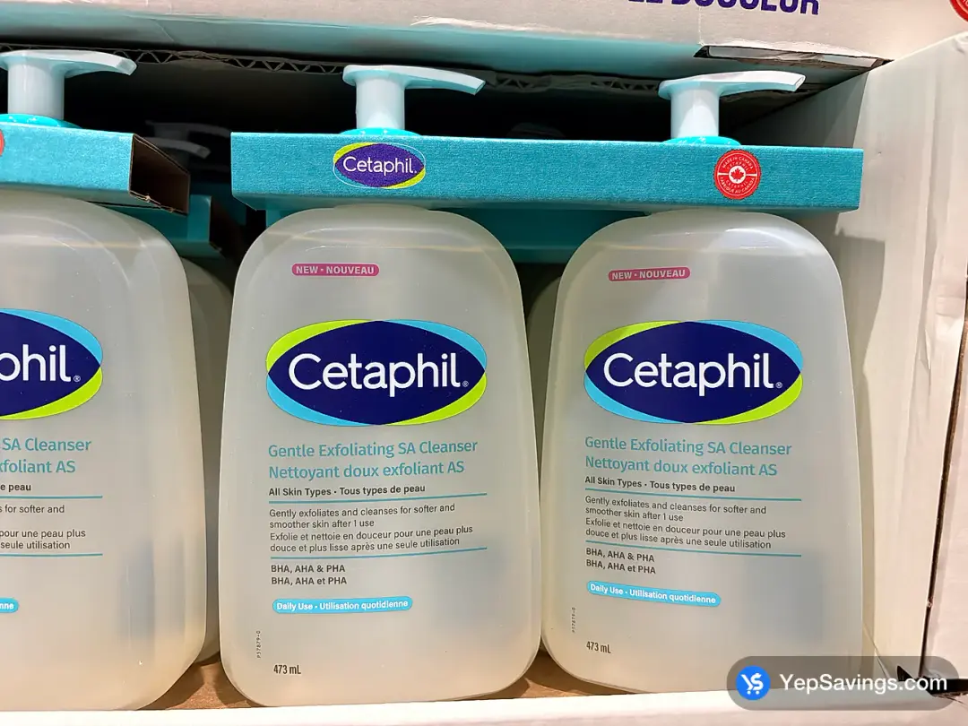 CETAPHIL GENTLE SA CLEANSER 2 x 473 mL - Costco Canada (ITM 2070402)