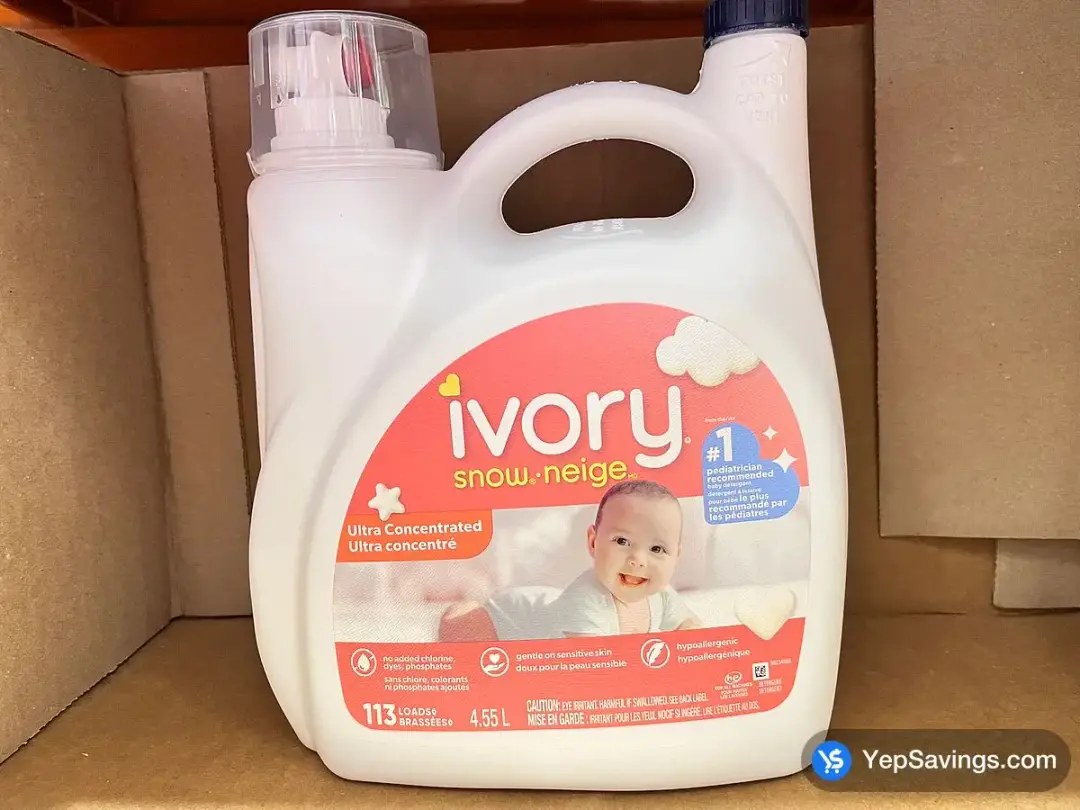 IVORY SNOW LIQUID DETERGENT 113 wash loads - Costco Canada (ITM 1653524)