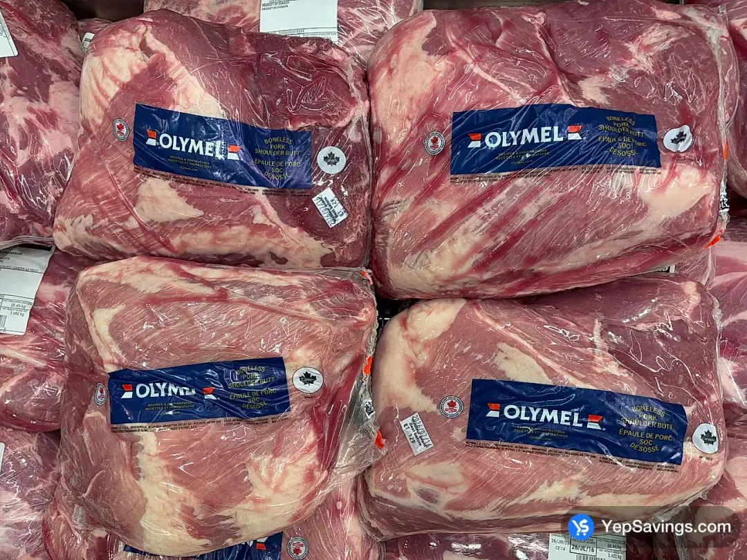 Whole Pork Shoulder Blade Boneless - Full Case - Costco Canada (ITM 31279)