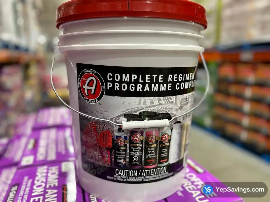 ADAM'S CAR CARE KIT 9 PIECES - Costco Canada (ITM 1824858)