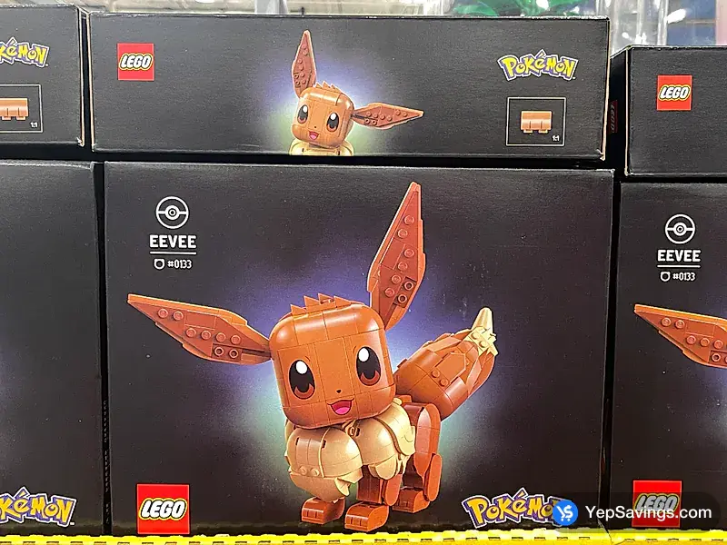 Costco LEGO POKEMON EEVEE 587 PIECES