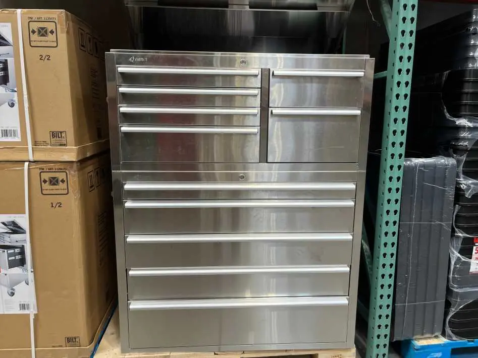 TRINITY 43 " TOOL CHEST COMBO STAINLESS STEEL - Costco Canada (ITM 1125071)